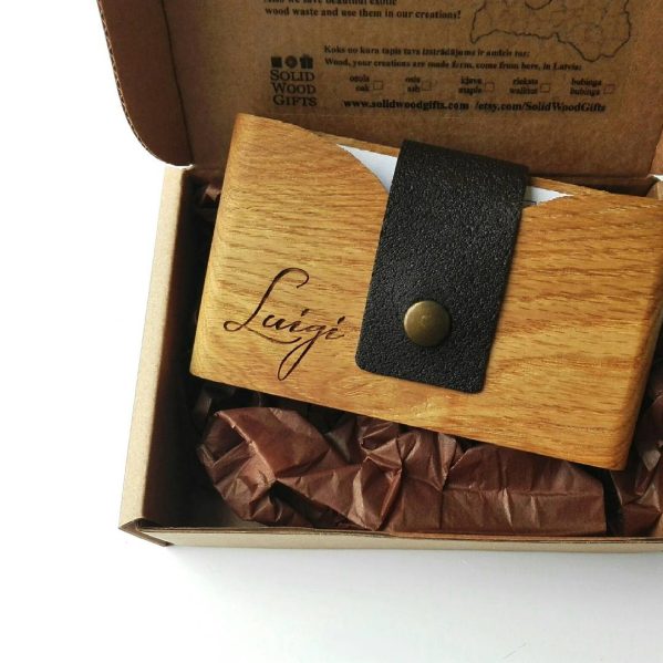 personalised card holder